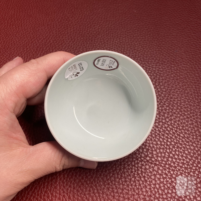 清雍正 霁红釉茶圆 - 图10